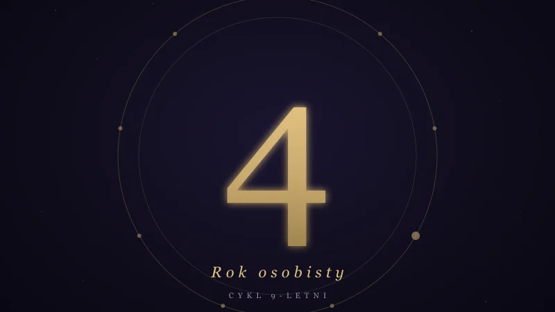 Rok osobisty 4 w numerologii — budowanie, praca i solidne fundamenty