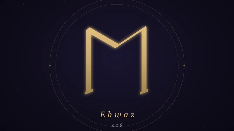 ᛖ Ehwaz — znaczenie runy konia, partnerstwa i ruchu