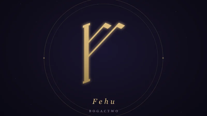 ᚠ Fehu — znaczenie runy, symbolika i interpretacja w wróżbach
