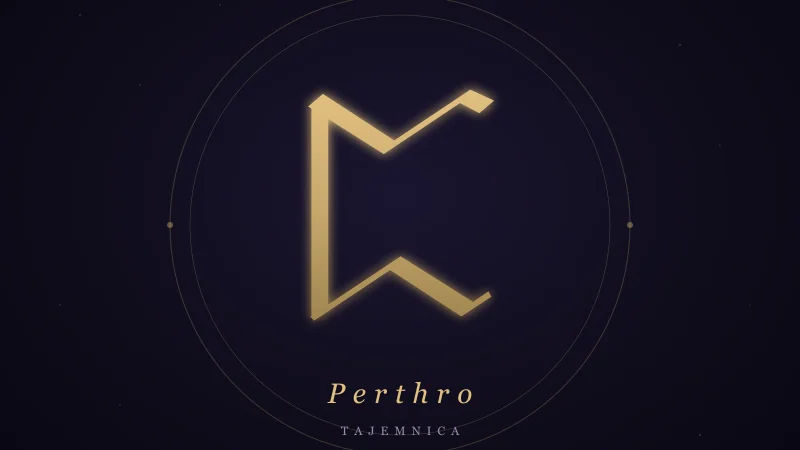 ᛈ Perthro — znaczenie runy tajemnicy, losu i przeznaczenia