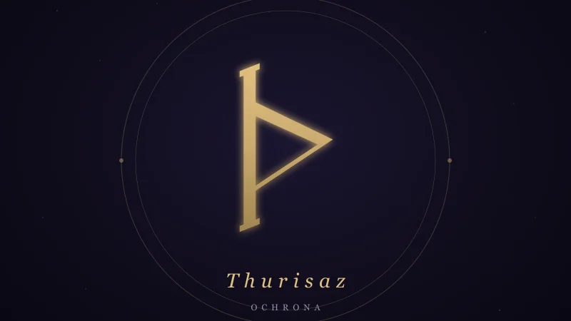 ᚦ Thurisaz — znaczenie runy ochrony, destrukcji i olbrzyma