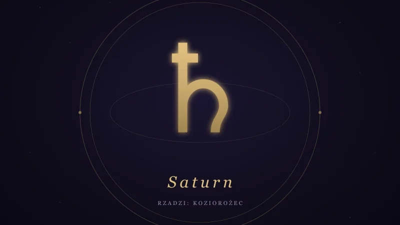 Saturn (♄) w astrologii — znaczenie, wpływ, retrogradacja